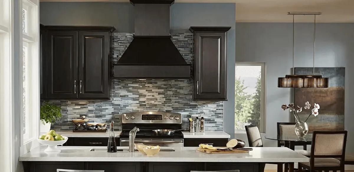 Kitchen cabinet painting and refinishing in a modern kitchen in Albuquerque, NM